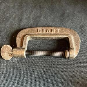 VINTAGE GIANT NO 2 2 Inch Steel Clamp in Great Condition & works Great